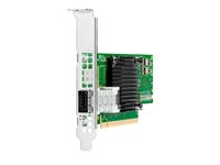 HPE InfiniBand HDR100 MCX653105A-ECAT - Netværksadapter - PCIe 4.0 x16 lavprofil - 100Gb Ethernet / 100Gb Infiniband QSFP28 x 1 - for ProLiant DL325 Gen10, DL345 Gen10, DL365 Gen10, DL380 Gen10 P23665-B21