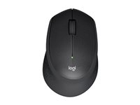 Logitech M330 SILENT PLUS - Mus - 3 knapper - trådløs - 2.4 GHz - trådløs modtager (USB) - blå 910-004910