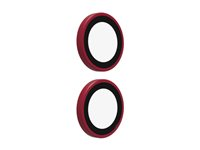 ZAGG InvisibleShield Premium GL - Objektiv beskyttelse for mobiltelefon - pink - for Apple iPhone 16, 16 Plus, 17 200119648