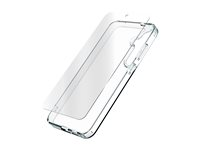 Zagg InvisibleShield Glass Elite 360 - Bagsidecover til mobiltelefon - klar - med Tempered Glass-skærmbeskytter - for Samsung Galaxy S24+ 200513520