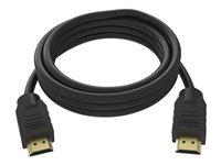 VISION Techconnect - High Speed - HDMI-kabel med Ethernet - HDMI han til HDMI han - 5 m - dobbelt afskærmet - sort - 8K60 Hz support, op til 48 Gbps datatransferhastighed TC 5MHDMI8K/BL