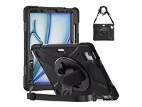 Insmat Rugged Armor - Bagsidecover til tablet - grov - polykarbonat, gummi - for Apple 13-inch iPad Air (M2, M3) 652-1332