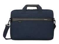 Targus GeoLite EcoSmart Slim Brief - Bæretaske til notebook - topilægning - 15" - 16" - blå TSS98402GL