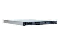 APC Smart-UPS RM 1000VA USB - UPS (rackversion) - AC 120 V - 640 Watt - 1000 VA - output-stikforbindelser: 4 - 1U - sort - ikke solgt i CO, VT og WA - for P/N: AR4018SPX432, AR4024SP, AR4024SPX429, AR4024SPX431, AR4024SPX432, NBWL0356A SUA1000RM1U