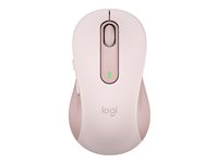 Logitech Signature M650 L - Mus - stor størrelse - optisk - 5 knapper - trådløs - 2.4 GHz, Bluetooth - Logitech Logi Bolt USB-modtager - rose 910-006237