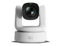Cisco Room Vision PTZ - Konferencekamera - PTZ - farve - 3840 x 2160 - 4K UHD (3840 x 2160) - motoriseret - HDMI, video over IP - GbE - DC 42.5 - 57 V / PoE+ CS-CAM-RVPTZ-L=