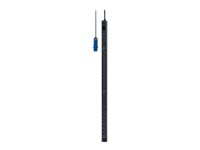 APC Easy Basic Rack PDU EPDU1132B-SCH - Strømfordelingsenhed (rackversion) - AC 200/208/230 V - 7360 VA - input: IEC 60309 2P+E - output-stikforbindelser: 21 (power CEE 7/3) - 0U - 3 m ledning - sort - for P/N: AR9300SP, AR9300SP-R, AR9307SP, AR9307SP-R, SMC1000I-2UC, SMC1000IC, SMC1500I-2UC EPDU1132B-SCH