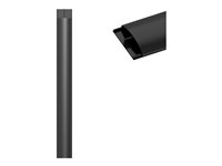 Multibrackets M Universal Cable Cover Super Slim - Kabel beskytter - 1.6 m - sort 7350022733893