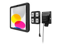 Compulocks iPad 10th-11th (A16) Gen PowerMove Black - Komponenter til montering (indelukke) - for tablet - sort - skærmstørrelse: 10.9" - for Apple 10.9-inch iPad Wi-Fi, Wi-Fi + Cellular PMIP109
