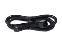 APC - Strømkabel - power IEC 60320 C13 til IEC 60320 C20 - 1.98 m - sort - for P/N: SMT2200I-AR, SMT2200R2I-AR, SMT3000I-AR, SMT3000R2I-AR, SRT1500XLI, SRT2200XLI-KR AP9879