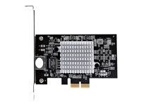 StarTech.com 1-Port 10Gbps PCIe Network Adapter Card, Network Card for PC/Server, Low Profile PCIe Ethernet Card w/Jumbo Frame Support, NIC/LAN Interface Card - Marvell AQC113CS Chipset, PXE Boot (ST10GSPEXNB2) - Netværksadapter - PCIe 3.0 x2 - 10 Gigabit Ethernet x 1 - sort ST10GSPEXNB2