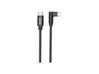 PORT Connect - USB-kabel - 24 pin USB-C (han) vinklet til 24 pin USB-C (han) lige - 1 m - USB Power Delivery (10W) 900053