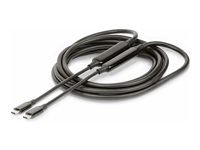 StarTech.com 3m (10ft) Active USB-C Cable, USB 3.2 Gen 2 10Gbps, Long USB Type-C Data Transfer Cable, 60W Power Delivery, 8K 60Hz, DP 1.4 Alt Mode w/HBR3/HDR10/MST/DSC 1.2/HDCP 2.2 - USB C to C cable (UCC-3M-10G-USB-CABLE) - USB-kabel - 24 pin USB-C (han) til 24 pin USB-C (han) - USB 3.0 / USB 3.1 / USB 3.2 Gen 2 - 3 m - aktiv, 8K60 Hz support, USB Power Delivery (60W) - sort UCC-3M-10G-USB-CABLE
