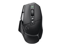 Logitech G G502 X LIGHTSPEED - Mus - optisk - 8 knapper - trådløs - 2.4 GHz - USB Logitech LIGHTSPEED-modtager - sort 910-006180