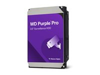 WD Purple Pro WD142PURP - Harddisk - 14 TB - overvågning, smart video - intern - 3.5" - SATA 6Gb/s - 7200 rpm - buffer: 512 MB WD142PURP