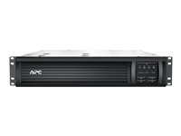 APC Smart-UPS 750VA LCD RM - UPS (rackversion) - AC 230 V - 500 Watt - 750 VA - Ethernet, RS-232, USB - output-stikforbindelser: 6 - 2U - sort - for P/N: AR3103SP, AR3106SP, AR4024SP, AR4024SPX429, AR4024SPX431, AR4024SPX432, NBWL0356A SMT750RMI2UC