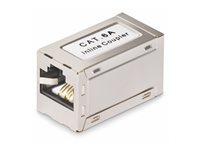 StarTech.com Shielded RJ45 Coupler, Inline Cat6a Coupler, F/F - Netværkskobling - RJ-45 (hun) til RJ-45 (hun) - afskærmet - CAT 6a - passiv - sølv IN-CAT6A-COUPLER-S1