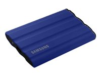Samsung T7 Shield MU-PE1T0R - SSD - krypteret - 1 TB - ekstern (bærbar) - USB 3.2 Gen 2 (USB-C stikforbindelse) - 256-bit AES - blå MU-PE1T0R/EU