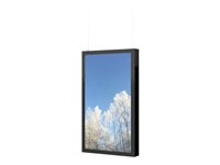 HI-ND - Monteringssæt (etui) - portræt - for digital skiltning LCD-panel - sort - skærmstørrelse: 75" - loftsmonterbar - for Samsung OM75A CC7515-6001-02