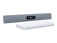 Cisco Webex Room Kit EQ - Videokonferencepakke (Cisco Webex Codec EQ, Cisco Webex Quad Camera) - Certified for Microsoft Teams Rooms - carbon-sort CS-KIT-EQ-C-K9