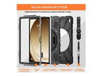 Insmat Ruggered Armor - Bagsidecover til tablet - grov - polykarbonat, hærdet gummi - for Samsung Galaxy Tab A9 652-1323