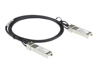 StarTech.com Dell EMC DAC-SFP-10G-1M Compatible 1m 10G SFP+ to SFP+ Direct Attach Cable Twinax, 10GbE SFP+ Copper DAC 10 Gbps Low Power Passive Mini GBIC/Transceiver Module DAC, SFP+ Cable (DACSFP10G1M) - 10GBase-kabel til direkte påsætning - SFP+ (P) haspet til SFP+ (P) haspet - 1 m - dobbelt-axial - passivt DACSFP10G1M