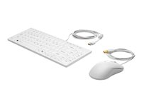 HP - Healthcare - tastatur og mus-sæt - USB - Pan Nordic - for HP Z1 G8; EliteDesk 80X G6, 80X G8; EliteOne 800 G8; Engage One Pro; ProDesk 40X G6 1VD81AA#UUW