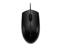 Kensington Pro Fit Washable Wired Mouse - Mus - højre- og venstrehåndet - optisk - 3 knapper - kablet - USB K70315WW