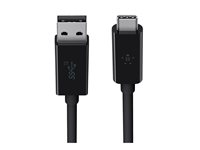 Belkin 3.1 USB-A to USB-C Cable - USB-kabel - USB Type A (han) til USB-C (han) - USB 3.1 - 91.4 cm - sort F2CU029BT1M-BLK