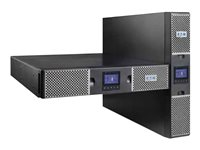 Eaton 9PX 2200i RT2U Netpack - UPS (stativ-monterbar / ekstern) - AC 200/208/220/230/240 V - 2200 Watt - 2200 VA - 1-faset - Ethernet 10/100/1000, RS-232, USB - output-stikforbindelser: 10 - PFC - 2U 9PX2200IRTN
