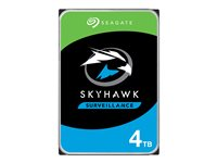 Seagate SkyHawk ST4000VX016 - Harddisk - 4 TB - intern - 3.5" - SATA 6Gb/s - buffer: 256 MB - med 3 års Seagate Rescue Data Recovery ST4000VX016