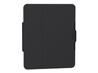 Targus VersaVu - Flipomslag til tablet - plastik - klar, sort - for Apple 13-inch iPad Pro (M4) THZ982GL