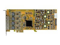 StarTech.com 4 Port Gigabit PoE (Power over Ethernet) Card - PCIe Network Card - PoE / PoE+ Up to 25W Per Port - PCIe NIC - Gigabit Ethernet Card (ST4000PEXPSE) - Netværksadapter - PCIe x4 - Gigabit Ethernet x 4 ST4000PEXPSE