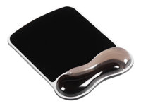 Kensington Duo Gel Mouse Wristrest Wave - Musemåtte med håndledsstøtte - totonet grafit 62399