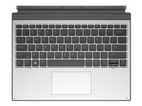 HP Premium - Tastatur - med ClickPad - bagbelyst - POGO pin - Pan Nordic - for Elite x2 G8 55G42AA#UUW