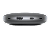 Dell Mobile Adapter Speakerphone MH3021P - VoIP desktop konferencetelefon/dockstation - USB-C DELL-MH3021P