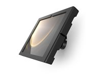 Compulocks Apex Galaxy Tab S9+/S9FE+/S10+ Apex Enclosure Tilting Wall Mount - Monteringssæt (indelukke) - eksponeret front/bagsidekamera og sensorer - for tablet - vip - låsbar - sort - vægmonterbar - for Samsung Galaxy Tab S9 FE+, Tab S9+ 505B124GAPXB