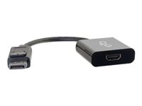 C2G DisplayPort to HDMI Active Adapter 4K UHD - Video Converter - Black - Videoadapter - DisplayPort han til HDMI hun - tripel-afskærmet - sort - 4K support 84306
