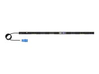 Eaton Managed Rack PDU EVMAF132A - G4 - strømfordelingsenhed (rackversion) - AC 200-240 V - 7400 Watt - 1-faset - input: IEC 60309 32A - output-stikforbindelser: 24 (12 x IEC 60320 C13, 12 x IEC 60320 C39) - 0U - 3 m ledning - sort EVMAF132A