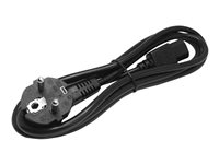 StarTech.com 2m (6ft) Computer Power Cord, 18AWG, EU Schuko to C13 Power Cord, 10A 250V, Black Replacement AC Cord, TV/Monitor Power Cable, Schuko CEE 7/7 to IEC 60320 C13 Power Cord - PC Power Supply Cable - Strømkabel - power IEC 60320 C13 til power CEE 7/7 (han) - 1.8 m - sort - for P/N: KITBXAVHDPEU, KITBXDOCKPEU PXT101EUR
