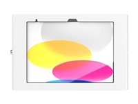 Compulocks Apex - Indelukke - for tablet - låsbar - metalramme - hvid - vægmonterbar - for Apple 10.9-inch iPad (10. generation); iPad (A16) 209APXW