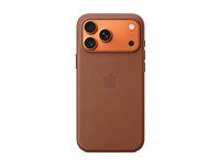 Apple - Bagsidecover til mobiltelefon - MagSafe-kompatibilitet - TechWoven - sienna - for iPhone 17 Pro Max MGFC4ZM/A