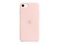 Apple - Bagsidecover til mobiltelefon - silicone - kridt pink - for iPhone 7, 8, SE (2. generation), SE (3rd generation) MN6G3ZM/A