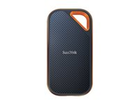 SanDisk Extreme PRO Portable V2 - SSD - krypteret - 1 TB - ekstern (bærbar) - USB 3.2 Gen 2x2 (USB-C stikforbindelse) - 256-bit AES - for Intel Next Unit of Computing 13 Extreme Kit - NUC13RNGi7 SDSSDE81-1T00-G25