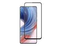 Screenor Premium - Skærmbeskytter for mobiltelefon - fuldt omslag - glas - rammefarve sort - for Samsung Galaxy A54 16365
