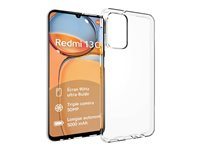 Insmat Crystal - Bagsidecover til mobiltelefon - termoplastisk polyuretan (TPU) - klar glas - for Xiaomi Redmi 13C 650-1253