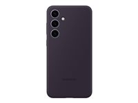 Samsung EF-PS926 - Bagsidecover til mobiltelefon - silicone - mørkviolet - for Galaxy S24+ EF-PS926TEEGWW