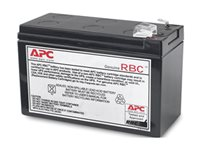 APC Replacement Battery Cartridge #114 - UPS-batteri - 60 VA - 1 x batteri - Blysyre - sort - for P/N: BE450G, BE450G-CN, BE450G-LM, BN4001, BR500CI-IN, BR500CI-RS, BX500CI APCRBC114