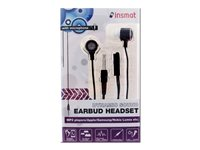 Insmat - Headset - i øret - kabling - sort 560-8693