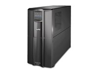 APC Smart-UPS SMT2200IC - UPS - AC 220/230/240 V - 1980 Watt - 2200 VA - Blysyre - RS-232, USB - output-stikforbindelser: 9 - sort - med APC SmartConnect SMT2200IC